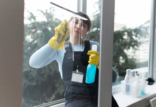 Nettoyage de vitres intérieures et extérieures à Aussillon
